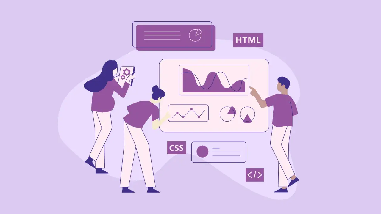 Equipo analizando gráficos y código para la toma de decisiones basada en datos.