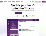 Slack, una alternativa a Teams, organiza la comunicación de tu equipo con canales y mensajes directos.