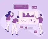 Equipo analizando gráficos y código para la toma de decisiones basada en datos.