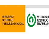 Logotipo del Ministerio de Empleo y Seguridad Social y el INSHT (Instituto Nacional de Seguridad e Higiene en el Trabajo).
