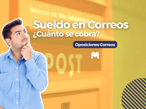 Hombre pensativo frente a un buzón de correos, preguntándose sobre el sueldo en Correos y su futuro laboral en atención al cliente.